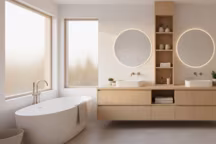 Aménager une salle de bains pour deux : astuces des architectes