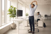 Éviter les maux de dos et stress : routine parfaite au travail