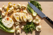 Recette facile : cuisiner le cœur et les feuilles de chou-fleur