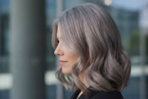 Cheveux poivre et sel : la coloration “silver tequila” pour briller