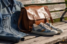 Vêtements jaunis et accessoires usés : le luxe de l'imperfection